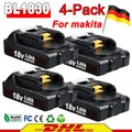 Produktbild: 4-Pack 18V 3,0AH Akku Für Makita 18 Volt BL1815 BL1830 BL1860 Lithium-ion LXT