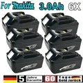 Produktbild: 6X 3Ah Akku Für Makita Akku 18V BL1860 BL1850 BL1840 BL1830 BL1860 DHL