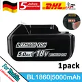 Produktbild: 1X 18V/5,0Ah für Makita Akku BL1860B-2er Set-197422-4 BL1830B BL1850B BL1860 DHL