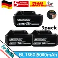 Produktbild: 3X 5.0Ah Akku Für Makita Akku 18V BL1860B BL1850B BL1840B BL1830B BL1860 DHL