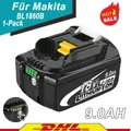 Produktbild: 1X  18V 9000mAh Akku Für Makita BL1850 BL1830 BL1860 B Led Anzeige DHL