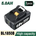 Produktbild: 1x 18V 5.0Ah Akku für Aeboren MTL1810B für BL1860B  BL1830B Lithium für Makita