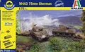 Produktbild: Italeri 510007518 - 1:72 Sherman M4A3 75 mm, 2 Stück