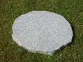 Produktbild: Trittstein Granit 30 x 3 cm grau  Trittstein