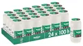 Produktbild: Bolsius Grablicht - Weiß - 24 Stk. - Länge Brenndauer 4 Tage - Trauerkerze & Gedenkstätte Kerzen - Sauberes Abbrennen - Ohne Palmöl
