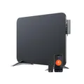 Produktbild: BR Bringer Infrarotheizung 450 Watt mit Smart Thermostat, WIFI & App - für Wandmontage oder als Standgerät für kleine Räume bis 10m² - sehr Energiesparend - Deutsche Qualitätsmarke (schwarz)