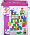 Produktbild: Eichhorn 50 Holzbausteine bunt 25mm in Trommel