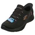 Produktbild: Skechers Damen SLIP-INS SUMMITS VEGAN Schwarzgold - 37 EU