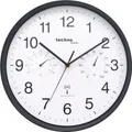 Produktbild: Technoline Funkwanduhr Uhr Temperatur und Luftfeuchtigkeits Anzeige Modell WT8945 Schwarz Modern