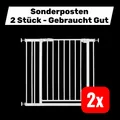 Produktbild: Hauck Treppen Türschutzgitter Absperrgitter Kinderschutzgitter 89cm 2 STÜCK