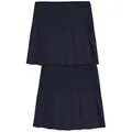 Produktbild: Next Faltenrock 2er-Pack Faltenröcke (2-tlg) blau 134 (9 J.)