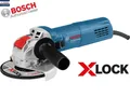 Produktbild: BOSCH® Winkelschleifer GWX 750-125, X-LOCK mit Zusatzhandgriff u.Schutzhaube