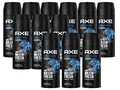 Produktbild: AXE Anarchy for Him Bodyspray im 12er Set, Deo ohne Aluminium 12x 150ml Deodorant Deospray Body Spray for Men Männer Herren Männerdeo (12 Produkte)