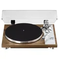 Produktbild: TEAC Teac TN-4D-SE/WAL Plattenspieler für Musikliebhaber. Plattenspieler (Direktantriebssystem, Elegantes, flaches Design) braun