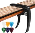 Produktbild: Kapodaster für Gitarre Capo Gitarren 6 Plektren Capodaste Ukulele Westerngitarre