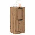 Produktbild: Sideboard Kommode Schrank Wohnzimmer Artisan-Eiche 30x30x70 Cm Holzwerkstoff