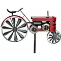 Produktbild: Gartenstecker Metall Traktor Xl 160 Cm Trecker Rot 96105 Windspiel Windrad Wetterfest Gartendeko Garten Gartenstab Bodenstecker - Dandibo