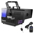 Produktbild: BeamZ RAGE1800LED Nebelmaschine DMX, 1800 Watt Fogger mit Fernbedienung, DMX Rauchmaschine mit Lichteffekt, Intervall Timer, Fog Machine, Smoke Machine mit 3,5 Liter Tank, 530m³/ min Partynebel