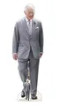 Produktbild: King Charles Pappaufsteller Grey Suit Pappaufsteller