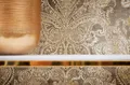 Produktbild: Vliestapete Paisley Barockornament Metallic Braun Beige Gold 39119-4 (3,74€/1qm)