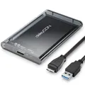 Produktbild: Festplattengehäuse 2,5“ SATA3 micro USB 3.0 HDD SSD Gehäuse externe Festplatte