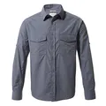 Produktbild: Craghoppers Herren Kiwi-Langarmshirt Wander-Shirt, Ombre Blue, M EU