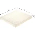 Produktbild: BOSCH Filter, Innenraumluft 1987435079 für JEEP Fiat