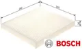 Produktbild: BOSCH 1987435079 Filter für Innenraumluft Innenraumfilter Filter für Jeep