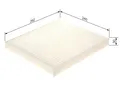 Produktbild: Innenraumfilter BOSCH 1 987 435 079 Partikelfilter für JEEP CHEROKEE 4 WK WK2 3