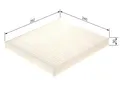 Produktbild: BOSCH 1 987 435 079 Filter, Innenraumluft for JEEP