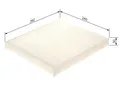 Produktbild: BOSCH Innenraumfilter 1 987 435 079 1987435079 M5079