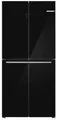 Produktbild: Bosch KMC85LBEA Serie 4 Stand Kühl-Gefrierkombination, 85,5 cm breit, 547 L, Full No Frost, Schnellkühlen, Schnellgefrieren, schwarz