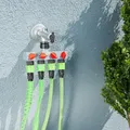 Produktbild: NEU 4fach Wasserverteiler für Schlauch Garten Bewässerung Anschluss Wasserhahn