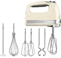 Produktbild: KitchenAid Handmixer 5KHM9212EAC ALMOND CREAM, 85 W, 9 Stufen