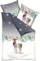 Produktbild: Kaeppel Bettwäsche Weihnachtshirsch