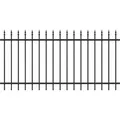 Produktbild: Zaunsystem Chaussee Zaunfeld-matt schwarz-1200 mm - Schwarz
