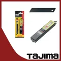 Produktbild: TAJIMA RAZAR BLACK Profi Cutter Messer Ersatzklingen für Papier + Folien 18mm