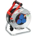 Produktbild: Brennenstuhl Garant S IP44 Kabeltrommel (25m, Stahlblech, kurzfristiger Einsatz im Außenbereich, Made in Germany) silber
