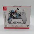 Produktbild: Nintendo Switch Controller Metroid Dread Weiß PowerA Kabelgebunden (Neu & OVP!)