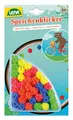 Produktbild: Lena 61094-36 Stück Speichenklicker Perlen Farbmix, Speichenperlen für Fahrrad, Dreirad oder Roller, Speichenclips als Kinderfahrrad Zubehör, Bunte Kunststoff Clips für Kinder ab 3 Jahren