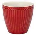 Produktbild: Greengate Tasse Latte Cup Tasse Alice Red (300ml)