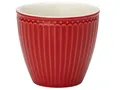 Produktbild: Greengate Becher Alice Latte Cup red 0,3 l, Steinzeug