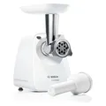 Produktbild: Bosch MFW2500W Elektrisch Fleischwolf SmartPower 350 Watt