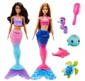 Produktbild: DREAMTOPIA BARBIE MERMAID DOLL set of 2 dolls + accessories HBW89