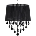 Produktbild: Beliani Kronleuchter, Schwarz, Kunststoff, 40x120x40 cm, Nur In Filialen Erhältlich