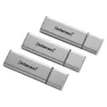 Produktbild: INTENSO USB-Stick Alu Line 3521483 USB 2.0 32GB 3er Pack silber