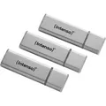 Produktbild: Intenso - USB-Stick Alu Line 3521483 usb 2.0 32GB 3er Pack silber