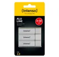 Produktbild: Intenso Intenso USB Stick 32GB Speicherstick Alu Line silber 3er Pack USB-Stick