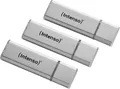 Produktbild: Intenso Alu Line USB2.0 3x32GB Stick silber Dreierpack kompakt robust Speicher