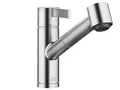 Produktbild: Dornbracht Eno Pull-Out Chrom Gebürstet (Edelstahl-Look) 33 870 760-93 Hochdruckarmatur